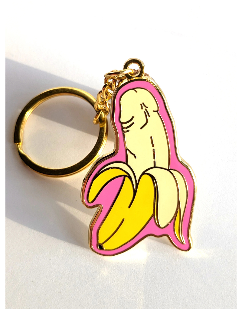 Banana Keychain