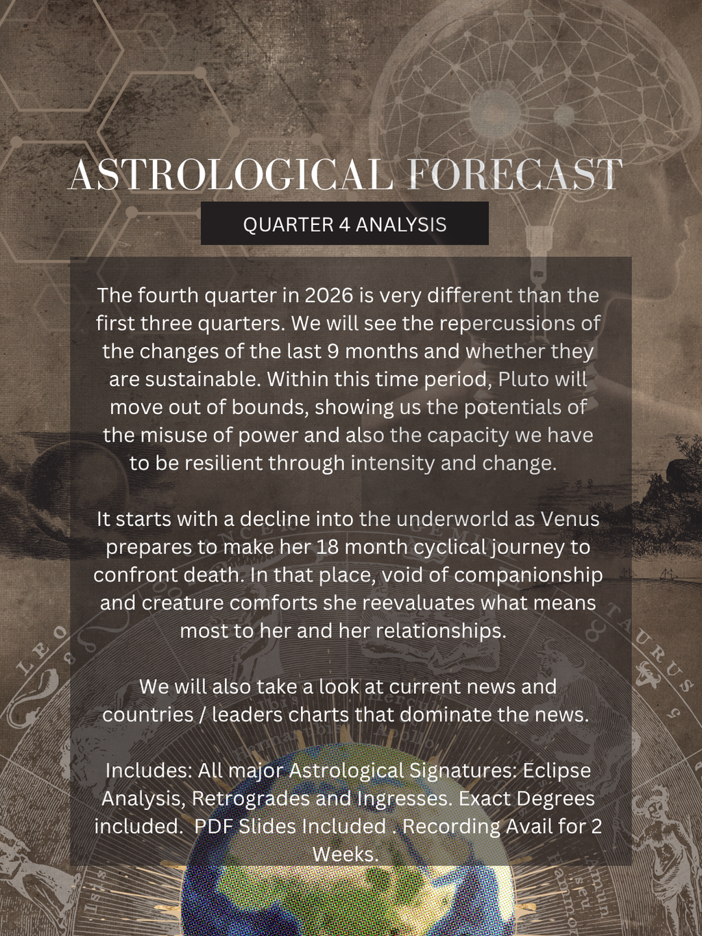 Q4 2026 Astrology online Forecast Sept 28th