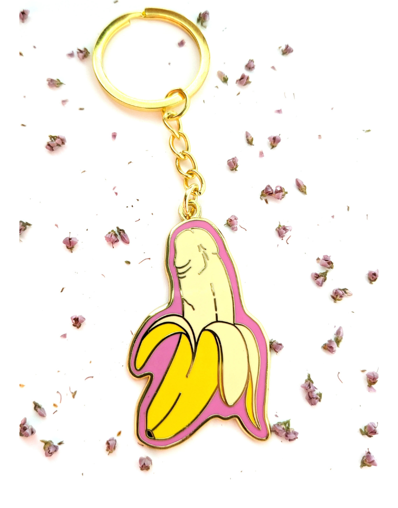 Banana Keychain