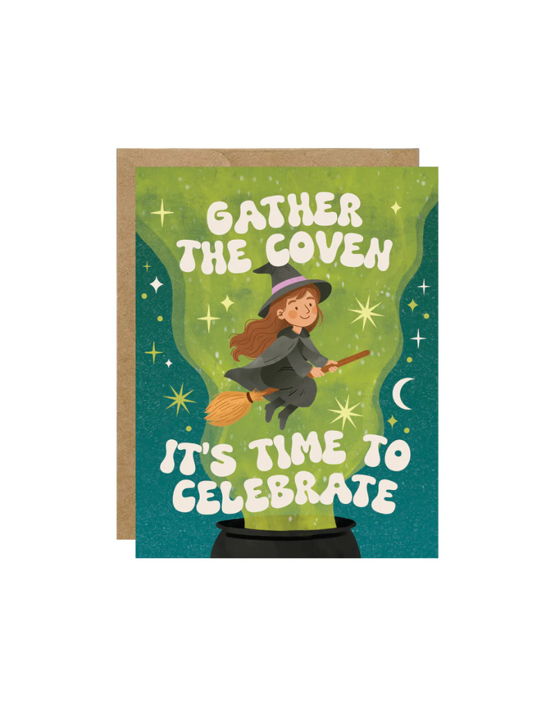 Gather the Coven Greeting Card