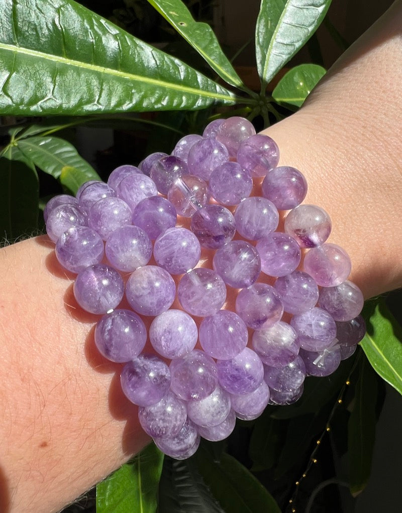 Amethyst  Lavender - 10mm Round