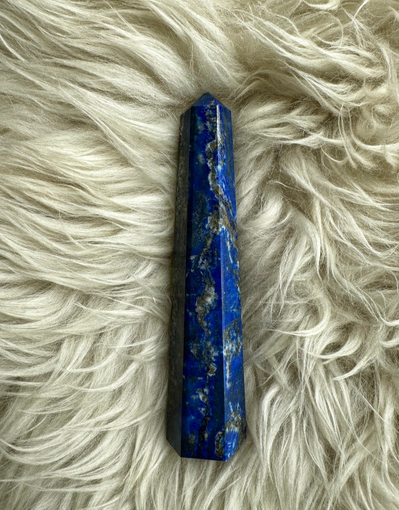 Lapis Lazuli Double Terminated Wand - XL