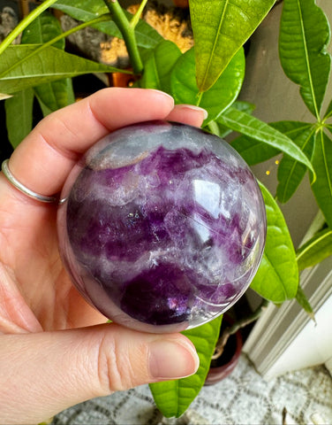 Fluorite Sphere Large