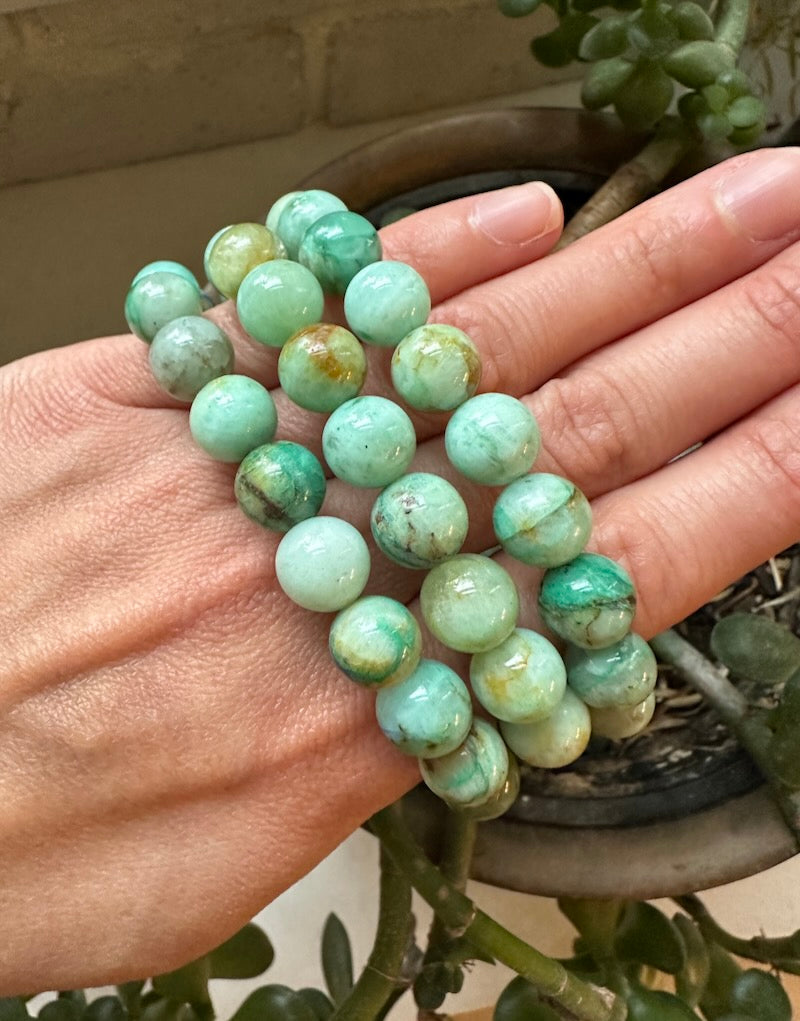 Chrysocolla -  10mm A+ Round