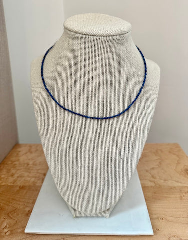 KYANITE BEADED NECKLACE