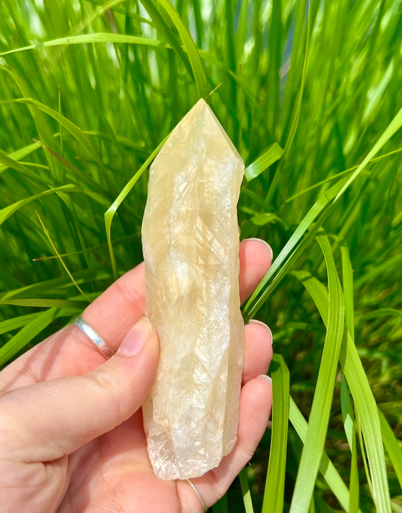 Citrine Point - Raw - Medium