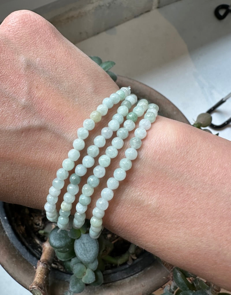 Jade Burma - 4mm Round