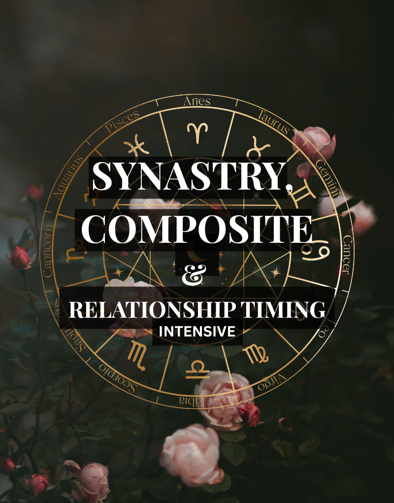 Synastry, Composite and Relationship Timing Intensive Apr 30th