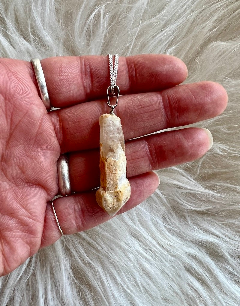 Scepter Quartz Pendant