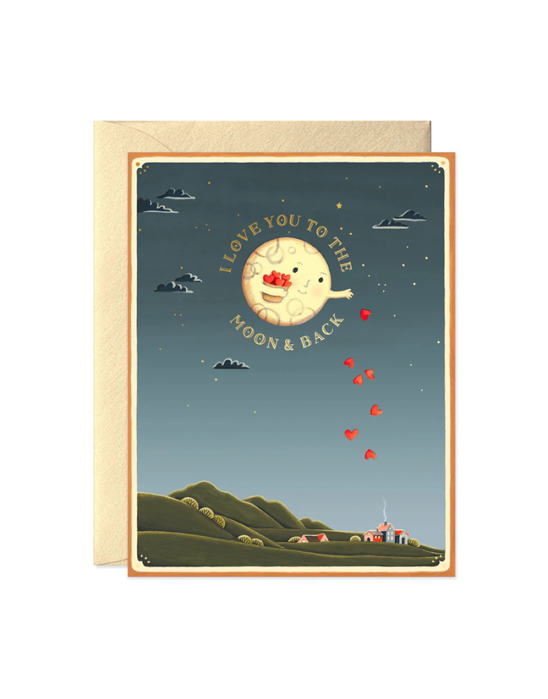 I LOVE YOU TO THE MOON