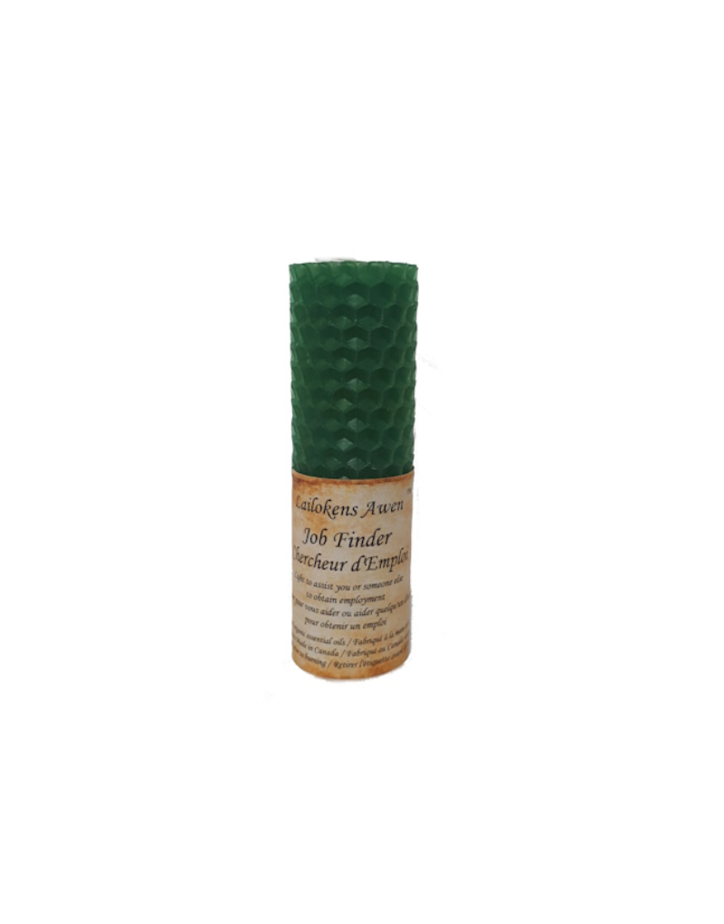 Job Finder Beeswax Spell Candle