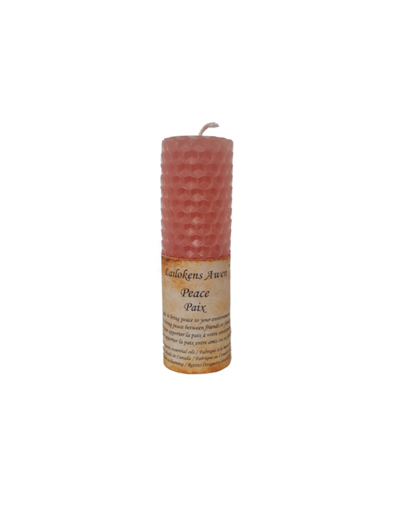 Peace Spell Beeswax Candle