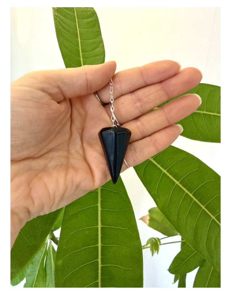 Black Obsidian Pendulum