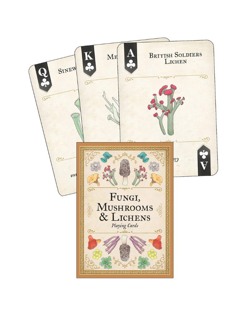 Fungi, Mushrooms & Lichens Playing Cards