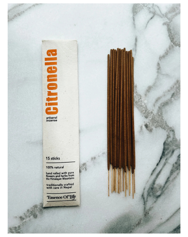 Natural Artisanal Incense - Citronella