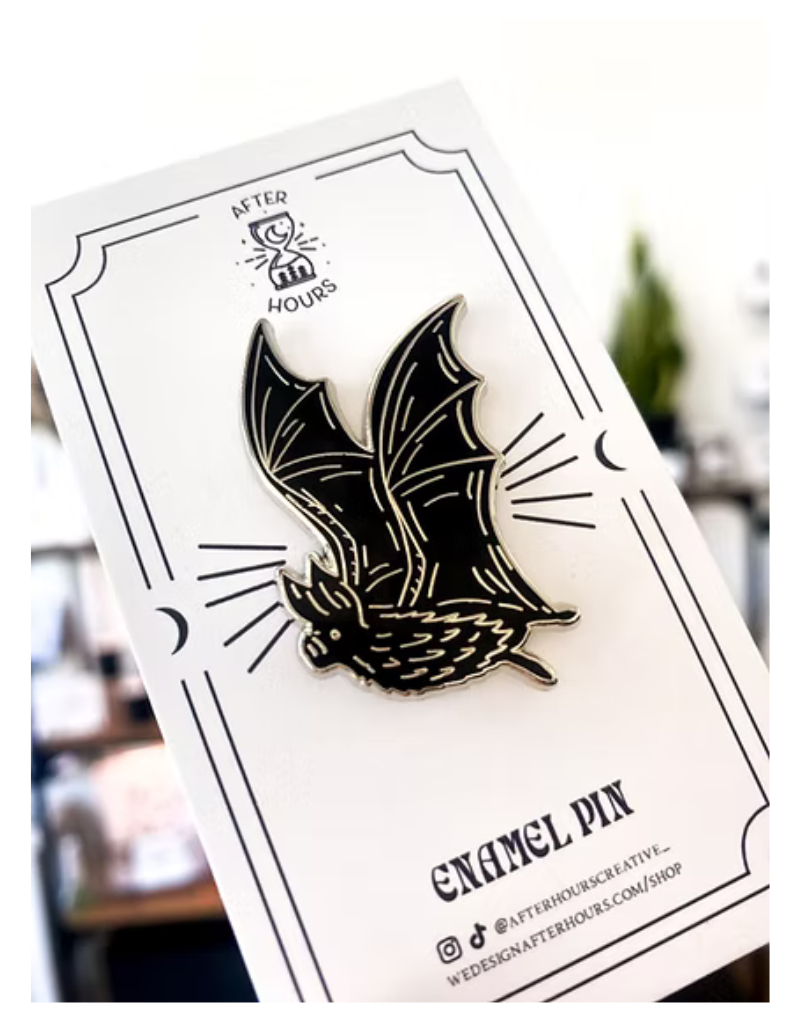 Bat Enamel Pin