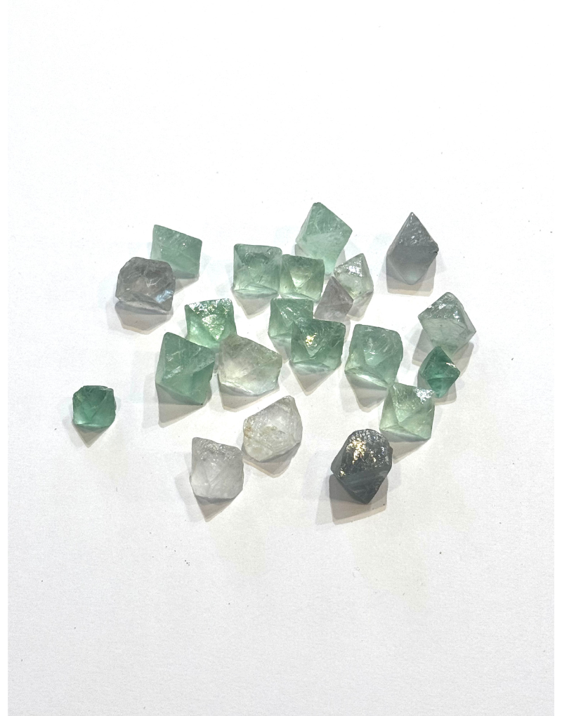 Fluorite Octahedrons