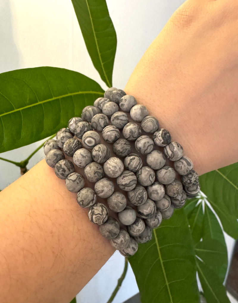 Jasper - 8mm Round Bracelet