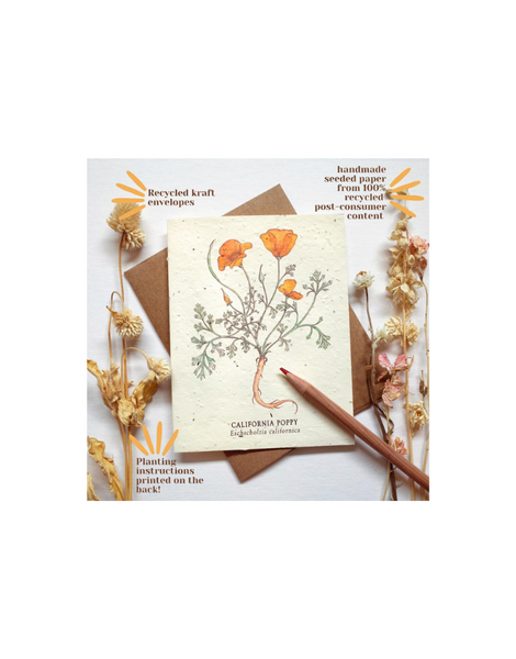 Bower Studio - Ram Valerian Plantable Card