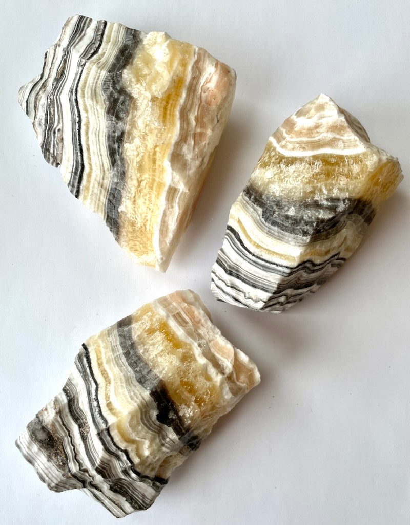 Calcite - Zebra Raw Chunk