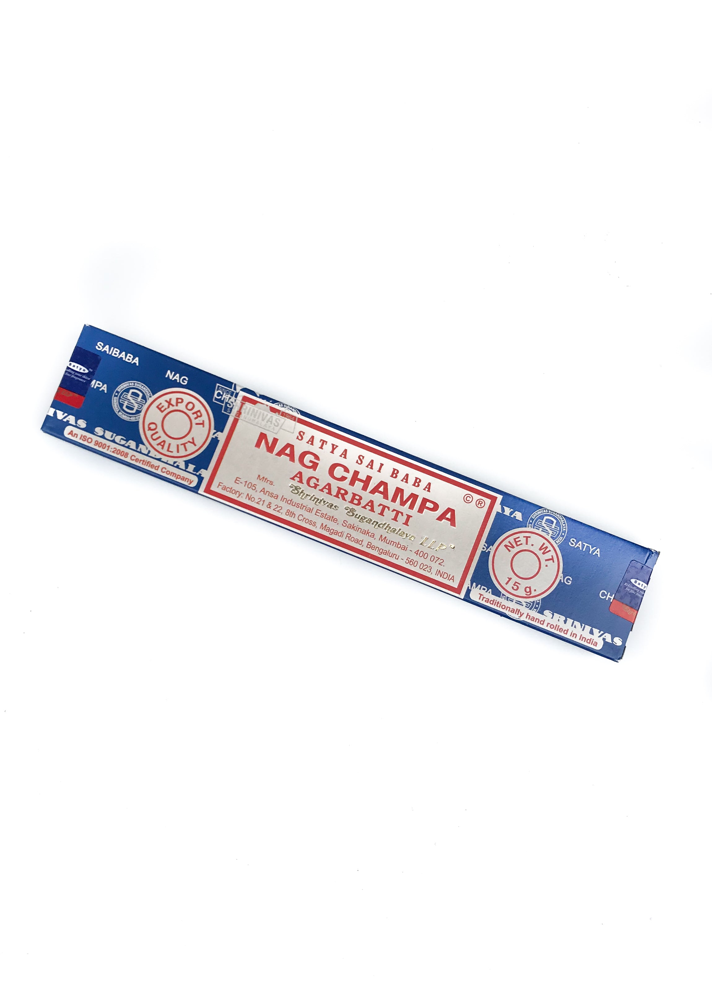 INCENSE - NAG CHAMPA - 15G