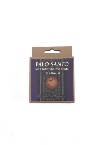 INCENSE CONES - PALO SANTO AND WILD HERBS