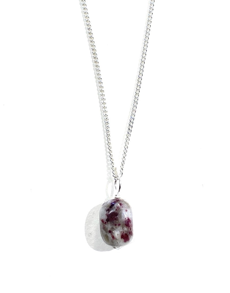 Tourmaline - Pink Tumble Pendant