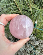 ROSE QUARTZ SPHERE - MEDIUM