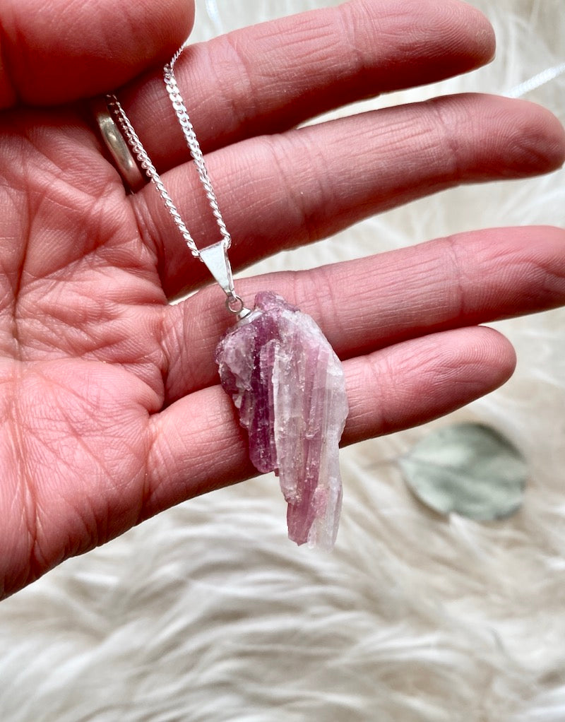 Pink Tourmaline Pendant