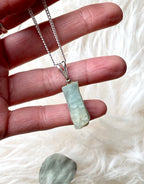 Aquamarine Raw Pendant
