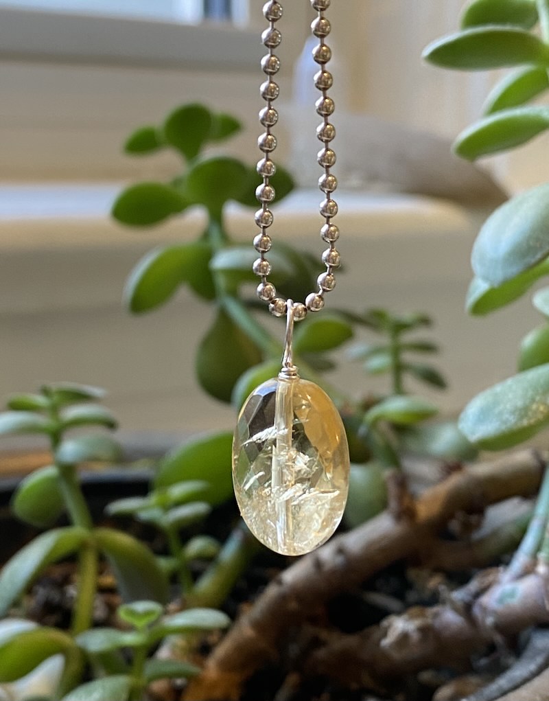 Citrine Oval Facet