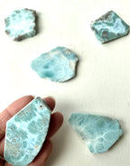Larimar Polished Slice