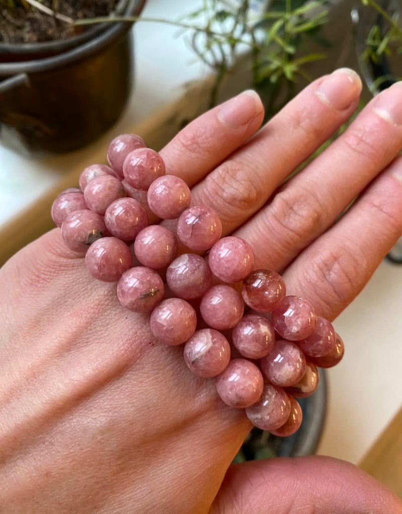 Rhodochrosite AAA+  - 10mm Round