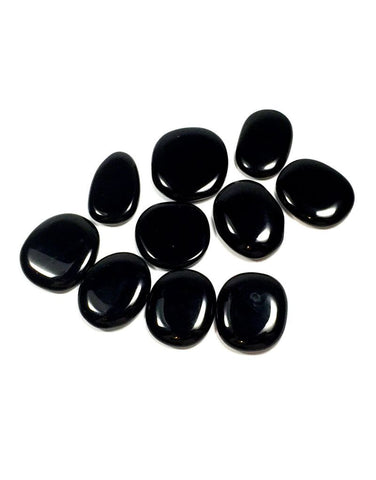 Black Obsidian Smooth Stone
