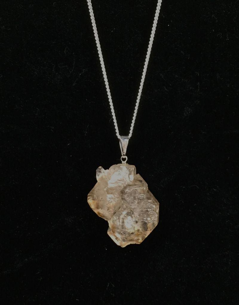Quartz - Elestial Raw Pendant
