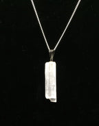 Selenite Raw Pendant